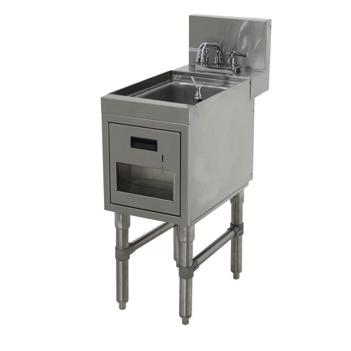 Advance Tabco PRHSST-24-18 - Prestige Hand Sink, underbar, soap & towel sink, 18