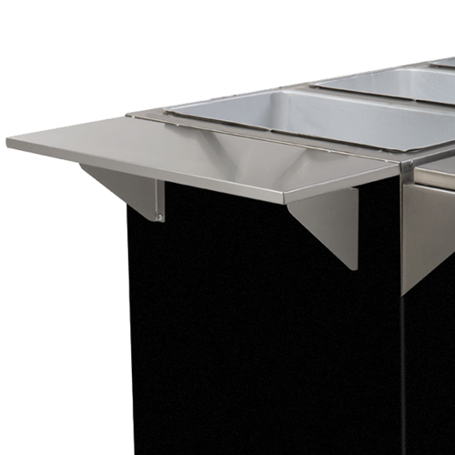 Advance Tabco TES-1D - End Shelf, drop-down design, solid, 10