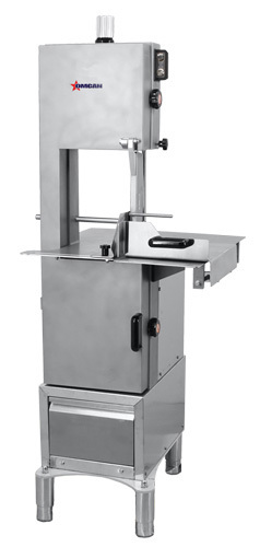 Omcan 46786 23 Inch Band Saw Meat Bone Saw Electric Floor Model Stainless Steel