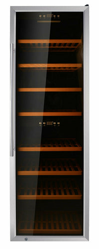 Omcan 45258 23 Inch Wine Cooler Electric Wine Cellar Cabinet Dual Zone