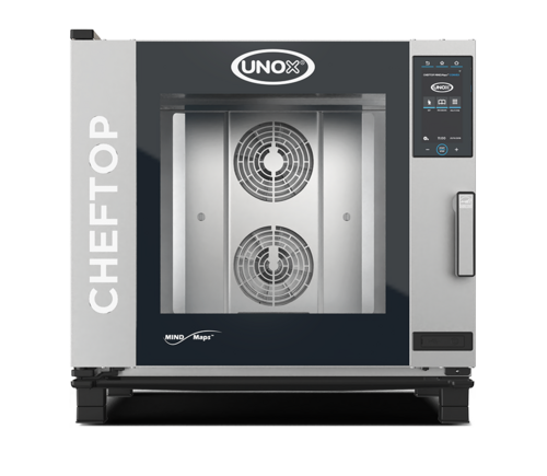 UNOX XAVC-06FS-EQRM - CHEFTOP MIND.Maps™ CONVEX Full Size Convection ovens, electric,  right-to-left door opening (hinged