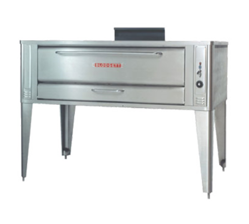 Blodgett 1060 SINGLE - Pizza Oven, deck-type, gas, 60"W x 37"D deck interior, (1) 10" high section, mechanical thermostat,
