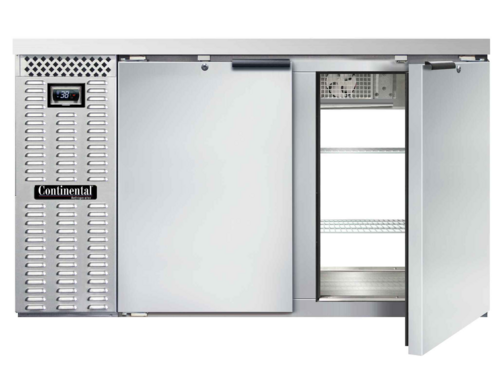 Continental Refrigerator BB59NSSPT - Back Bar Cooler, pass-thru, 59