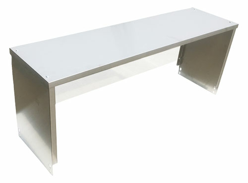Omcan 47022 - Sneeze Guard for 3 Pan Steam Table, 44