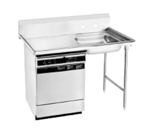 Advance Tabco DTU-U60-60R-X - Special Value Dishtable, undercounter, 60"W x 30"D x 44-1/2"H, 16 gauge 304 stainless steel top