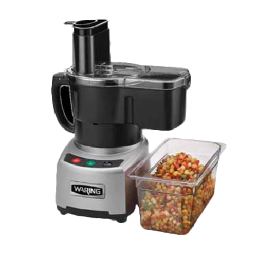 Waring WFP16SCD - Combination Continuous-Feed/Batch Bowl Processor, 4 qt. batch bowl & feed operation, LiquiLock™