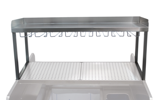 Advance Tabco PRSO-44-G - Pass-Thru Station additional Single Overshelf, 44