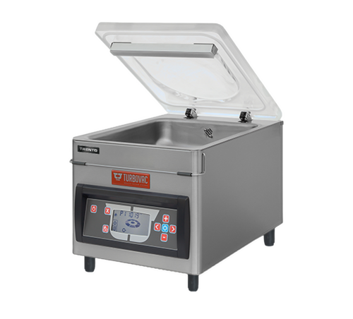 Omcan 59009 20 Inch Countertop Food Packaging Machine with Programmable Control