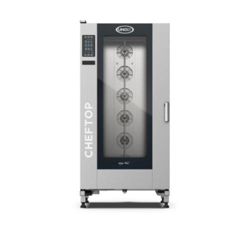 UNOX XAVL-2021-HPLS - ChefTop MIND.Maps™ Plus Combi Oven/Steam Oven is an electric roll-in oven that combines heat, hot