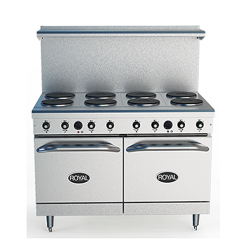 Royal Range RRE-8 Restaurant Range, Electric, 48"