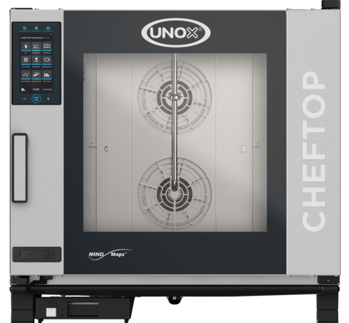 UNOX XAVC-06FS-HPLM - ChefTop MIND.Maps™ Plus Combi Oven/Steam Oven is an electric countertop oven that combines heat,
