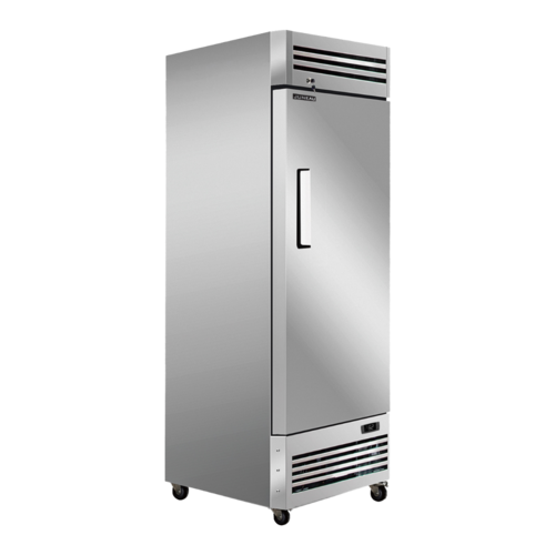 Omcan 58000 27 Inch Reach In Refrigerator 17.8 Cu Ft One Section Stainless Steel