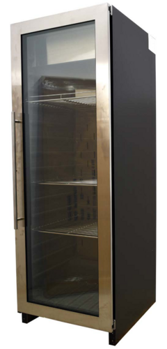 Omcan 47101 23-1/2 Inch Electric Meat Curing Aging Cabinet Stainless Steel
