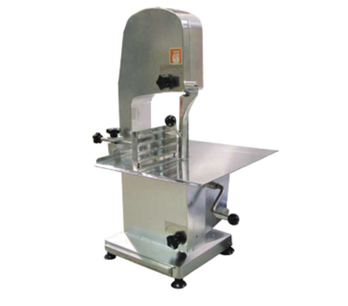 Omcan 19457 20 Inch Electric Meat Bone Saw with 65 Inch Blade Stainless Steel Table