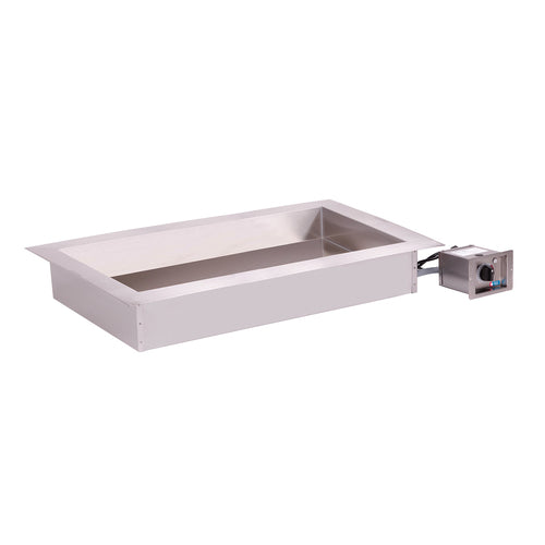 Alto-Shaam 300-HWILF/D4 - Halo Heat® Hot Food Well Unit with large flange, Drop-In, Electric, (3) 12
