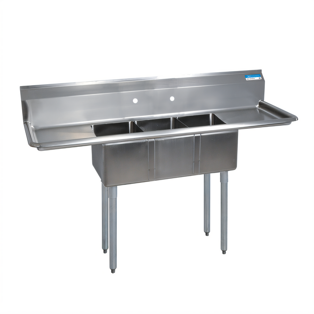 BK Resources BKS-4-1620-14-18TS Compartment Sinks