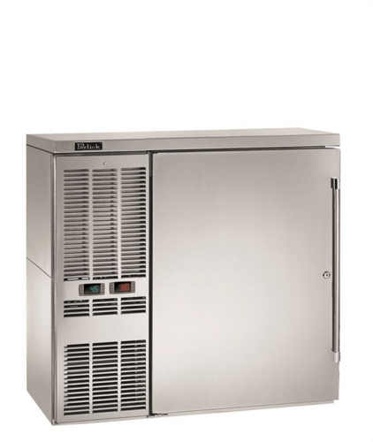 Perlick Corporation DZS36 - Dual-Zone Refrigerated Back Bar Storage Cabinet, one-section, 36"W, self-contained refrigeration,