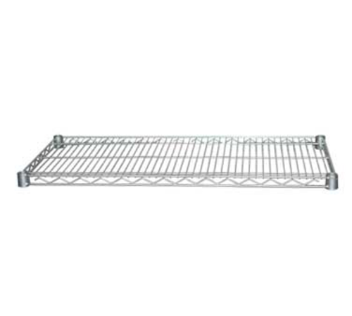 Serv-Ware SL1836CWP - Serv-Ware - Wire Shelving - 18 X 36 Silver Epoxy Shelf, includes 4 shelf clips