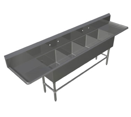 John Boos 44PB204-1D24R Pro-Bowl Compartment Sinks