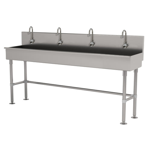 Advance Tabco 19-FM-96EFADA - Multiwash Hand Sink, with (4) electronic faucets, 96