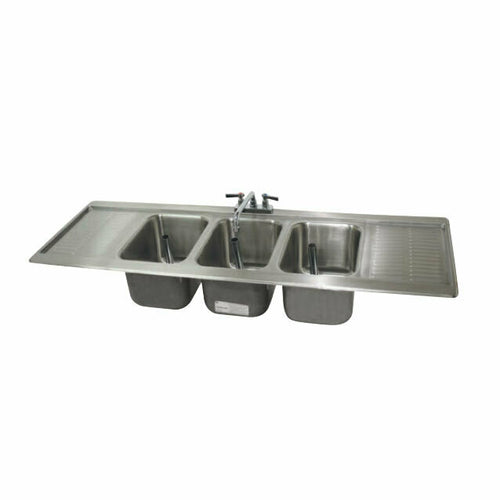 Advance Tabco DBS-63C - Bar Sink, drop-in, 72-5/16