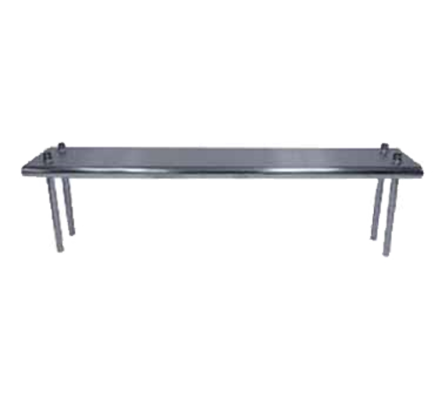 Advance Tabco TS-12-144 - Overshelf, table mounted, single, 144