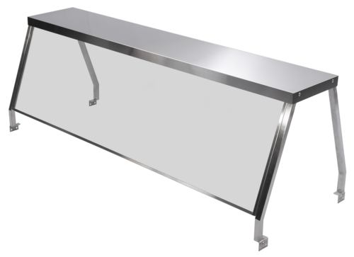 Serv-Ware SG3-1 - Serv-Ware - Electric Cooking - EST3-1 Sanitary Guard - Dimensions: 44" W x 22.5" D x 20" H -