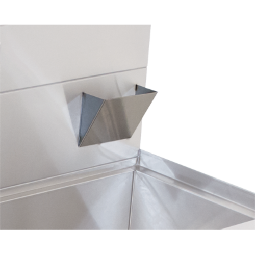 Advance Tabco SU-30 - Soda Chase provision, for ice bins with backsplash only