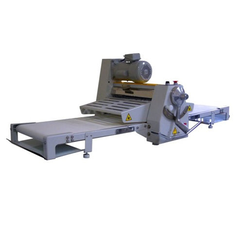 BakeMax BMCRS02 - Dough Sheeter, countertop, reversible, 20.5"x67" conveyor size, push button control, safety guard