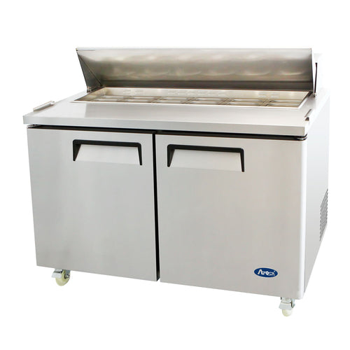 Atosa USA, Inc. MSF8303GR - Atosa Sandwich/Salad Top Refrigerator, two-section, 60-1/5