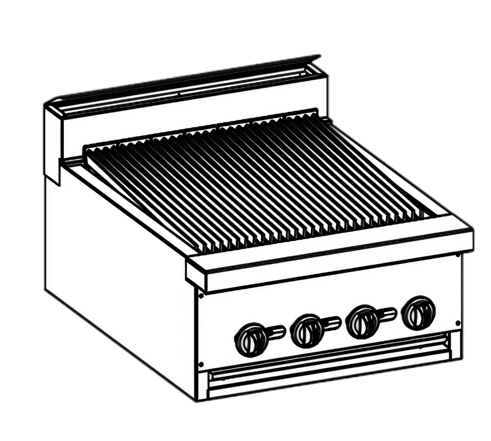 Jade Range JBR-12B-M Bistro Gas Ranges
