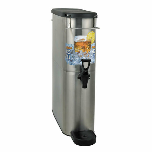 BUNN 39600.0002 - 39600.0002 TDO-N-4.0 Narrow Iced Beverage Dispenser, 4.0 gallon capacity, sump dispense valve,