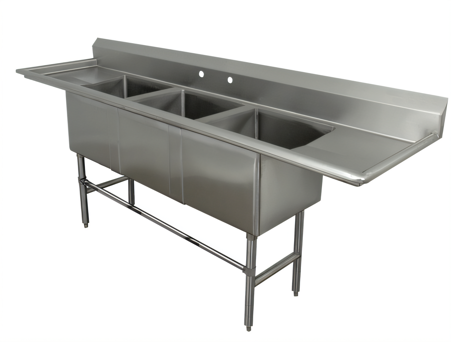 Advance Tabco FC3M-2028-24RLX Compartment Sinks