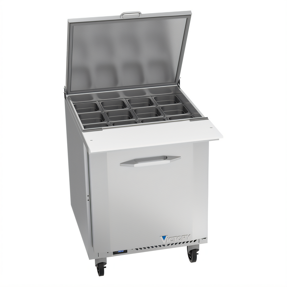 Victory VSP27HC-12B UltraSpec™ Refrigerated Prep Tables