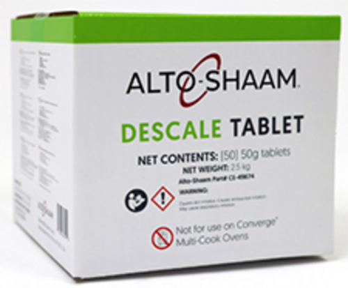Alto-Shaam CE-49674 - Alto-Shaam Descale Tablet, Quantity 50 Tablets per box (For Prodigi and CTP only)