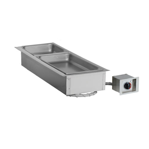 Alto-Shaam 100-HW/D643 - Halo Heat® Hot Food Well Unit, Drop-In, Electric, (1) 12" x 20" full-size pan & (1) 12" x 6"