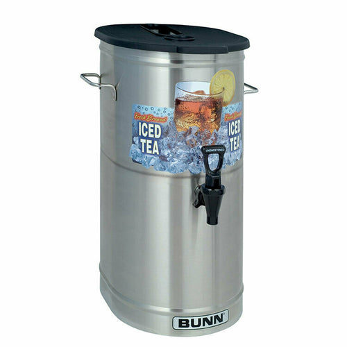 BUNN 34100.0002 - 34100.0002 TDO-4 Iced Tea/Coffee Dispenser, cylinder style, 4 gallon capacity (15.1 litres), sump
