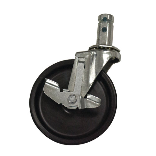 Advance Tabco RA-26 - Bolted Stem Caster with brake, 5