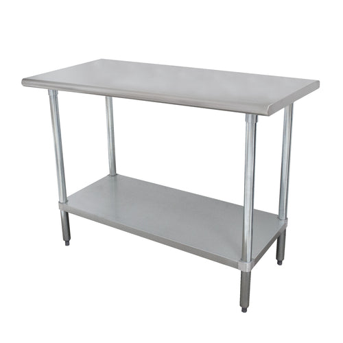 Advance Tabco ELAG-243-X - Special Value Work Table, 36"W x 24"D, 16 gauge 430 stainless steel top, 18 gauge galvanized