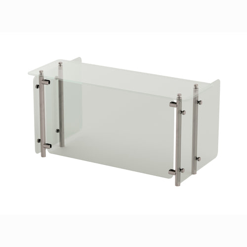Advance Tabco STFC-12-96 - Food Shield, cafeteria style with fixed front glass, 96