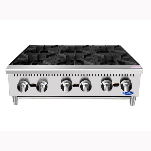 Atosa USA, Inc. ACHP-6 - CookRite Hotplate, counter top, gas, 36