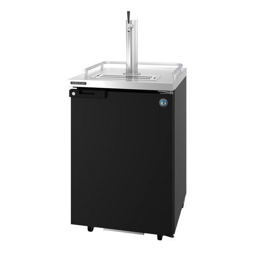Hoshizaki DD24 - Draft Beer Cooler, direct draw, one-section, side mount self-contained refrigeration, 24-7/8