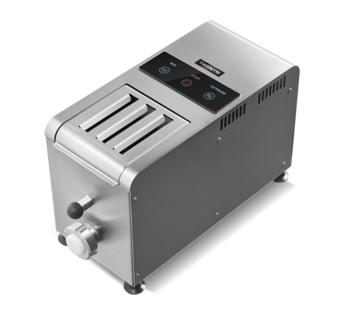 Omcan 48226 9 Inch Countertop Electric Pasta Machine Stainless Steel with Touch Control