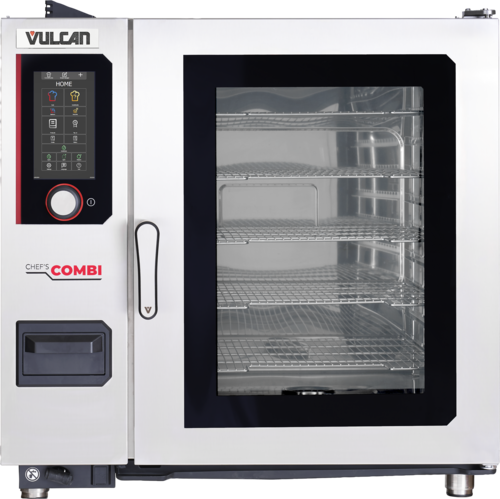 Vulcan CHEF-102E-GR-L - CHEF'SCOMBI 102E, Electric 10-level full-size (GN 2/1) capacity, (10) 18" x 26" full-size sheet pan