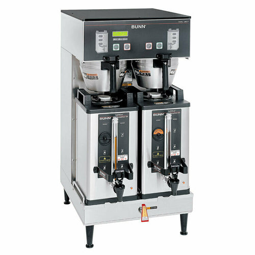 BUNN 33500.0042 - 33500.0042 DUAL SH DBC® BrewWISE® Dual Soft Heat® Coffee Brewer, with Smart Funnel, holds (2) 1-1/2