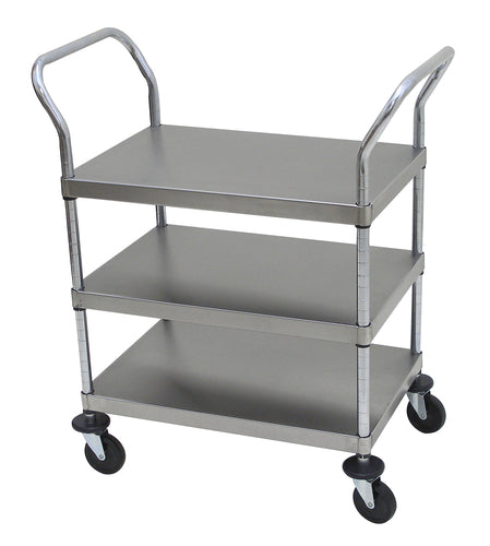 Advance Tabco UC-3-1827 - Utility Cart, open design, three shelves, shelf size approximately 18