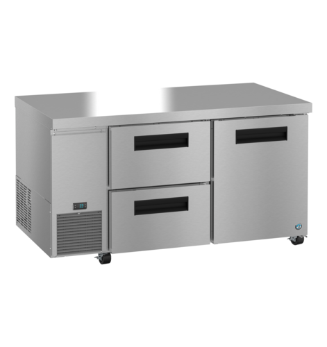 Hoshizaki ULR60B-D2 - Steelheart® Series Undercounter Refrigerator, reach-in, two-section, 60