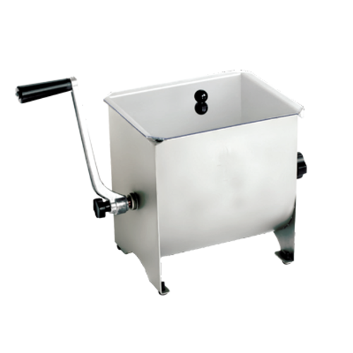 Omcan 13152 Manual 21 Inch Meat Mixer Removable Paddle Stainless Steel
