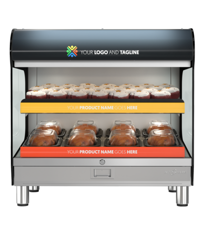 Alto-Shaam HSM-36/2S/T - HSM Series Hot Food Merchandiser, countertop, 36
