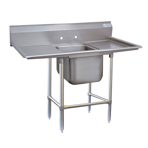 Advance Tabco 94-41-24-36RL - Regaline Sink, 1-compartment, with left & right-hand drainboards, 24